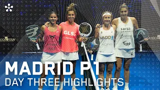 Madrid Premier Padel P1: Highlights day 3 (Women)