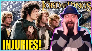 OUCH!! Orlando cracks his rib & Viggo breaks his toes - The Lord of the Rings - First Time Reaction!