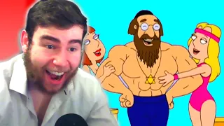 JEW REACTS TO *OFFENSIVE* JEWISH FAMILY GUY JOKES II