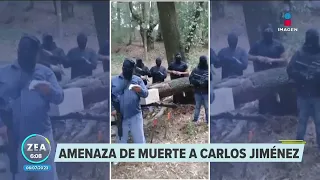 Amenazan de muerte al reportero Carlos Jiménez | Noticias con Francisco Zea