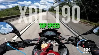 TOP SPEED HONDA XRE 190 APÓS 100 MIL KM RODADOS