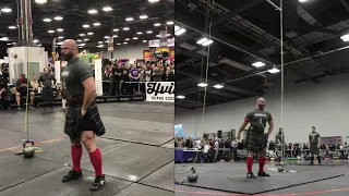 2018 Arnold Sports Festival Highland Games - 56 lb. Weight for Height