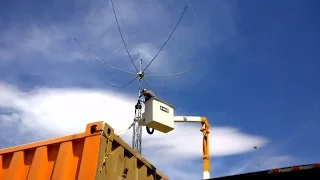 Putting up a Hex Beam Antenna