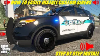 GTA 5 | How To Easily Install Custom Sirens Into LSPDFR & FiveM (GTA 5 Police Mods)