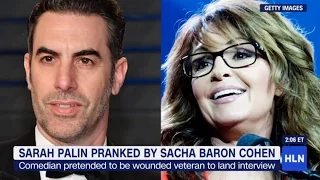 Sarah Palin pranked by Sacha Baron Cohen #YourThoughts?
