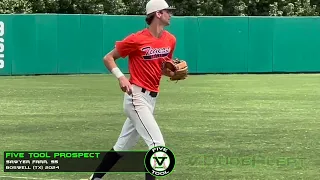 Sawyer Farr is a PLAYMAKER | '24 Switch-hitting A&M commit dominates the Five Tool Texas DFW Kickoff