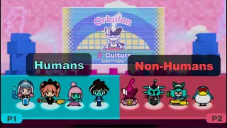 Humans Vs Non-humans! Who will screw up the most? - Warioware Get it together