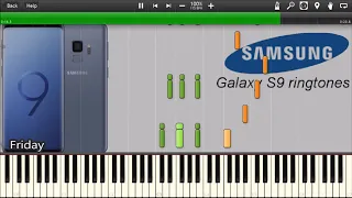 SAMSUNG GALAXY S9 RINGTONES IN SYNTHESIA