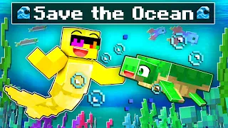 Saving The OCEAN In Minecraft!