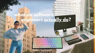 what do software engineers actually do 🧐 // work day vlog // software engineer in Los Angeles