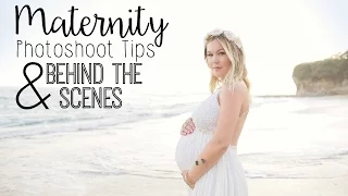 Maternity Photoshoot Tips & Behind the Scenes!