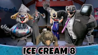 Ice Cream 8 Ghost Mode Speedrun Gameplay