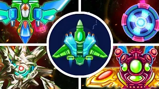 Galaxy Attack Alien Shooter All Bosses in Hard Mode