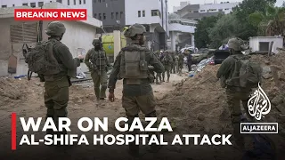 Israeli forces surrounded and opened fire at Gaza’s al-Shifa hospital