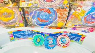 Beyblade Battle Royale Meteo Ldrago  VS Galaxy Pegasus VS Ray Striker !!!!Insane Metal Fight!!!!