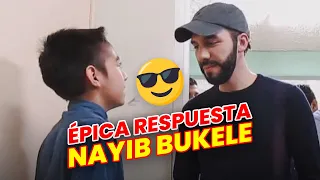 Así respondió NAYIB BUKELE a niño sobre si permitiría la BIBLIA en escuelas