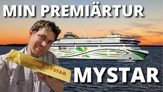 NEW MyStar between Helsinki and Tallinn - Tallink - Swedish speech, English text