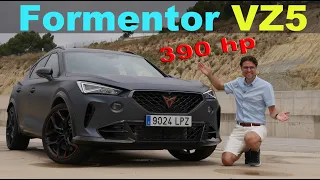 5-cyl AWD with torque split for drifts and racetrack! Cupra Formentor VZ5 with RS3 and Golf R tech!