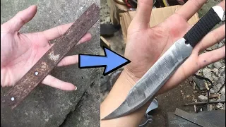 How To Make Daggers From Old Iron Bars