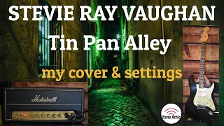 STEVIE RAY VAUGHAN w/Marshall SV20H & Fender Strat (Tin Pan Alley)