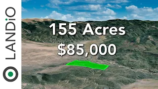 LANDIO • SOLD •  155 Acres of Land for Sale in New Mexico near Taos, NM