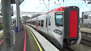 Trains at Manchester Piccadilly station 21.8.23