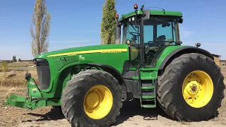 John Deere 8520 tractor Sound + Technical data