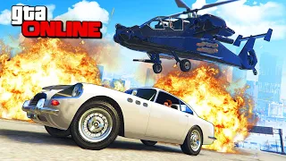 ЕМУ НЕ СПАСТИСЬ!!! АГЕНТ 007 против ВОЕННЫХ ВЕРТОЛЕТОВ! КОШКИ МЫШКИ в GTA 5 ONLINE ( ГТА 5 ОНЛАЙН )