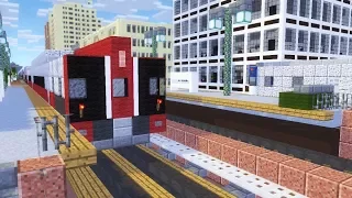 Minecraft NYC Metro-North Railroad Train Animation