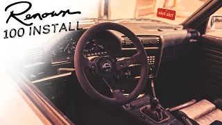 New Steering Wheel for the E30! // Renown 100 Install