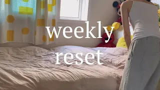 Weekly reset 🛁 | clean with me | 여름맞이 대청소