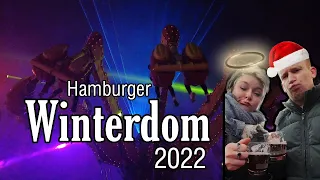 Hamburger Winterdom 2022 | Funfairblog #249 [HD]