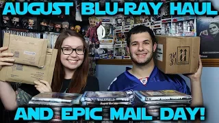 August 2017 Blu-ray Haul // EPIC Mail Day!!!