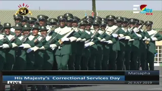 Performance by guard of honour || Eswatini Correctional Day 2019