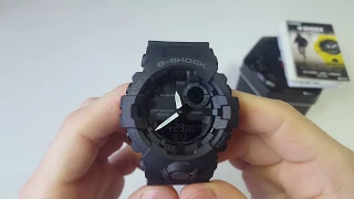 G-Squad. G-Shock Step Tracker Bluetooth GBA-800-1A. ОбзорReview
