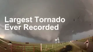 World's Largest Tornado - El Reno Oklahoma May 2013