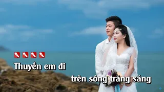 Thuyền Hoa - Karaoke Nhạc Sống Cha Cha