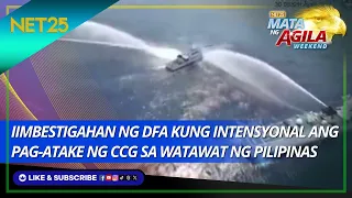 Iimbestigahan ng DFA kung intensyonal ang pag-atake ng CCG sa watawat ng Pilipinas