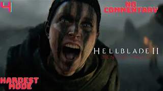 Senua's Saga Hellblade 2 full game walkthrough gameplay - No Commentary - Hard mode pt4 - Bárðarvik