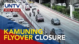 EDSA Kamuning Flyover to partially close for six months starting May 1 - MMDA