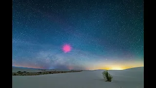 White Sands + Dark Sky = Milky Way