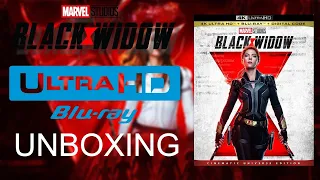 Black Widow 4K Blu-Ray UNBOXING