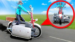 I put a Bus Engine in a MOTORCYCLE! - The Long Drive Gameplay