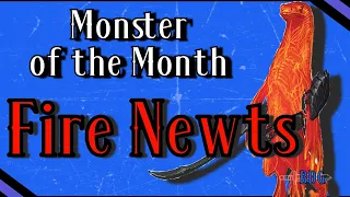 Monster of the Month: Fire Newt