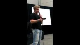 Vic Mignogna does Old Spice commercial as Ed (Austin Comic-Con 2012)