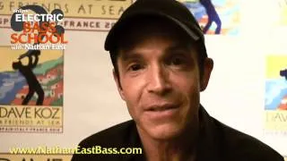 Dave Koz talks about Nathan East Electric Bass School