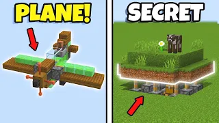 MINECRAFT: 8 MUST-HAVE Redstone Hacks! (No Mods)