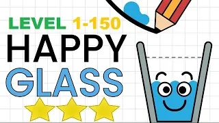 Happy Glass Levels 1 - 150. 3 Stars Full Walkthrough