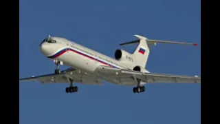 Tu-154 glideslope alarm