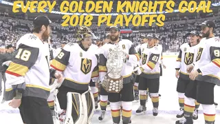 Vegas Golden Knights - Every 2018 Playoffs Goal (Western Champions)